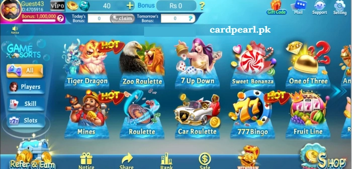 Key Features of Card Pearl Game Online